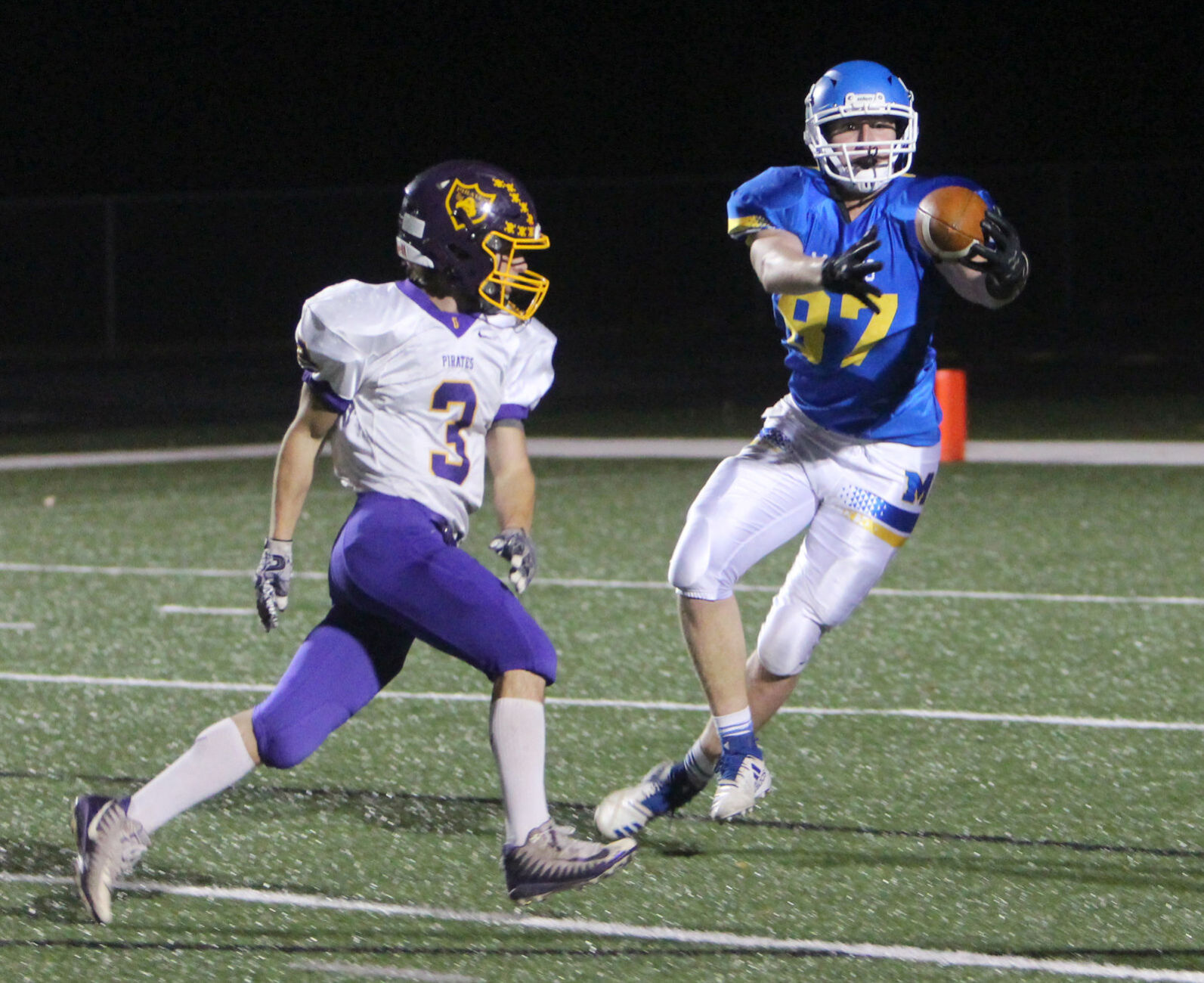 Gilman at McDonell football 11-5-20